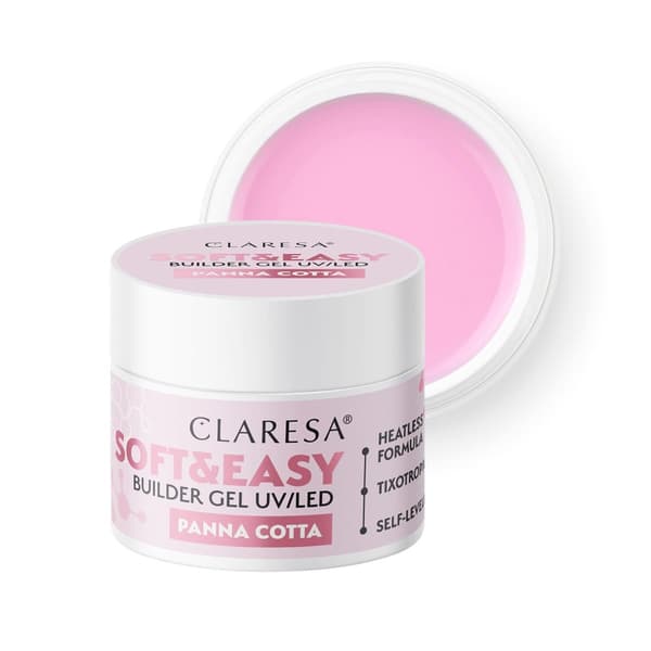 CLARESA Gelknopp SOFT&EASY BUILDER GEL 12 g PANNA COTTA