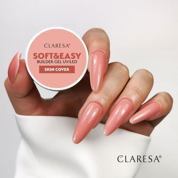CLARESA Gelknop soft&EASY BUILDER GEL 12 g HUDDÆK