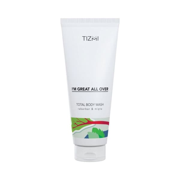 TIZMI I'm Great All Over 200 ml - Rabarber & Mint kropps- och hårgelé