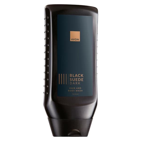 AVON Musta mokkanahkainen tumma vartalon ja hiusten pesugeeli 250 ml