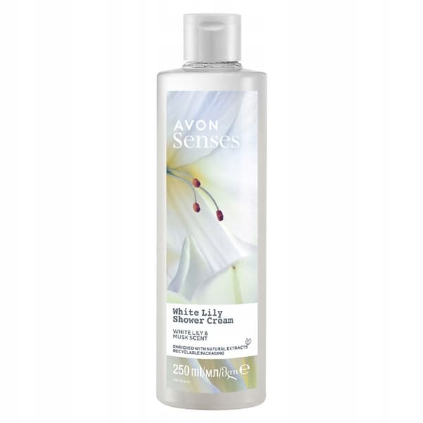 AVON Kermainen suihkugeeli Valkoinen lilja 250ml