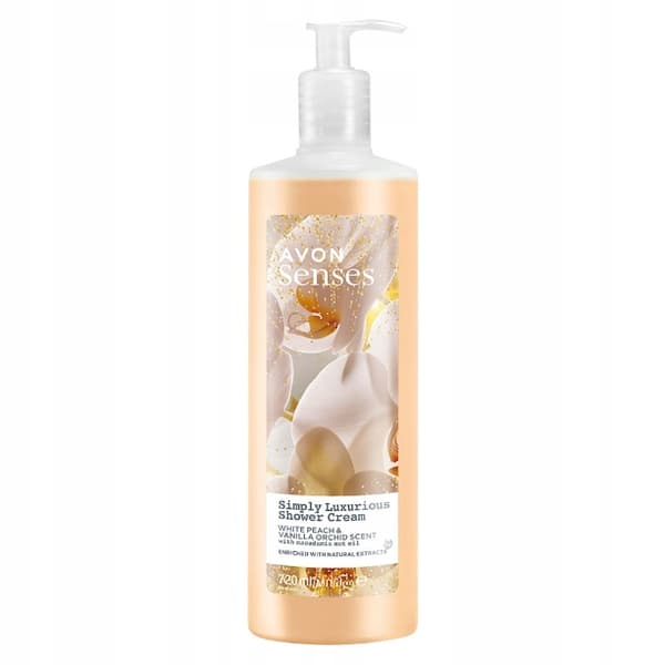 AVON Cremet fersken showergel 720ml