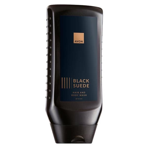 AVON Sort ruskind krops- og hårvaskegel 250ml