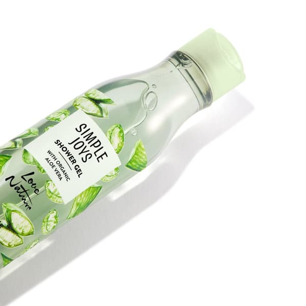 Oriflame Simple Joys Love Nature Shower Gel med økologisk aloe vera 250 ml