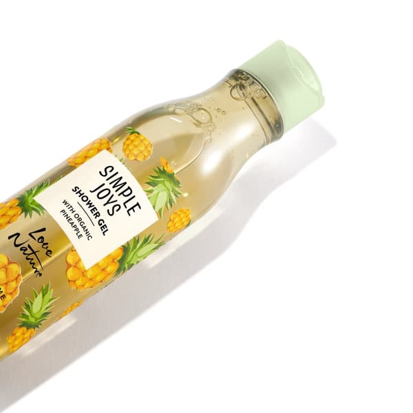 Oriflame Simple Joys Love Nature Shower Gel med økologisk ananas 250ml