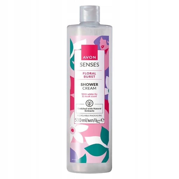 AVON Kermainen suihkugeeli Floral Burst 500ml