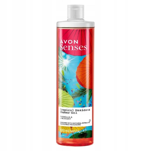 AVON Duschgel Tropical Mexicana Senses 500 ml