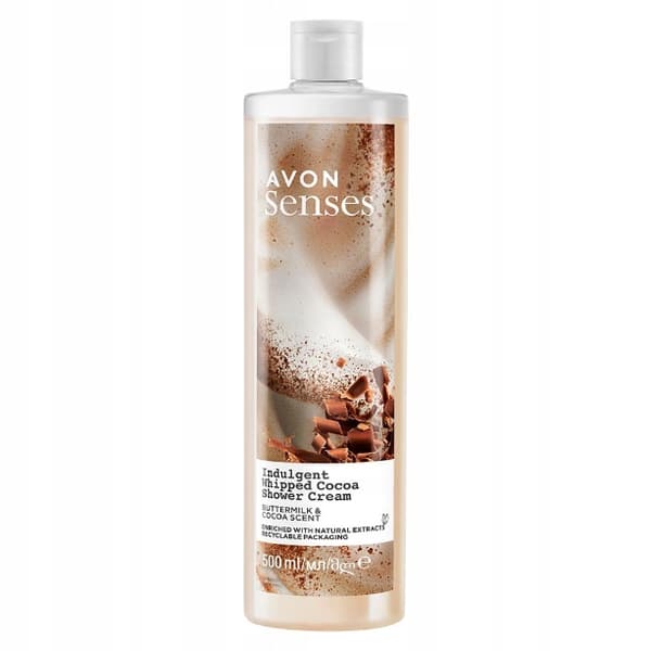 AVON Cremet Shower Gel med pisket kakao 500 ml