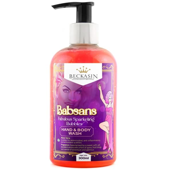 Babsans Fab Sparkeling Bubbles Hand & Body Wash Serenity Blossom