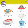 Miniatyrbillede 10 af 11: Spil til Badeværelset Colorbaby 16 x 6,5 x 9 cm 6 enheder