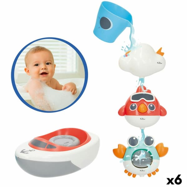 Spil til Badeværelset Colorbaby 16 x 6,5 x 9 cm 6 enheder