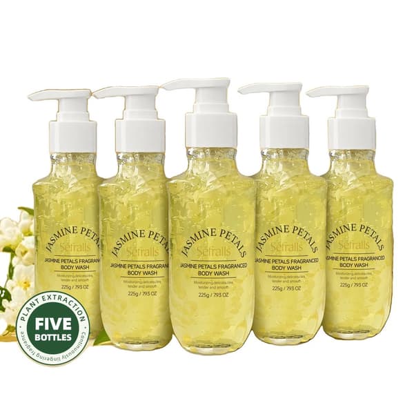 Suihkushampoo, Hellävarainen puhdistus, Uniikki tuoksu,Jasmiini, Kosteuttava