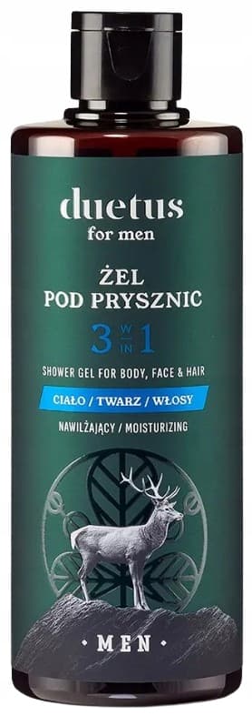 DUETUS FOR MEN Power Of Invictus Fugtighedscreme 300 ml