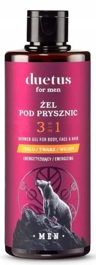 DUETUS FOR MEN Power Of Yes Energigivende Shower Gel 300 ml