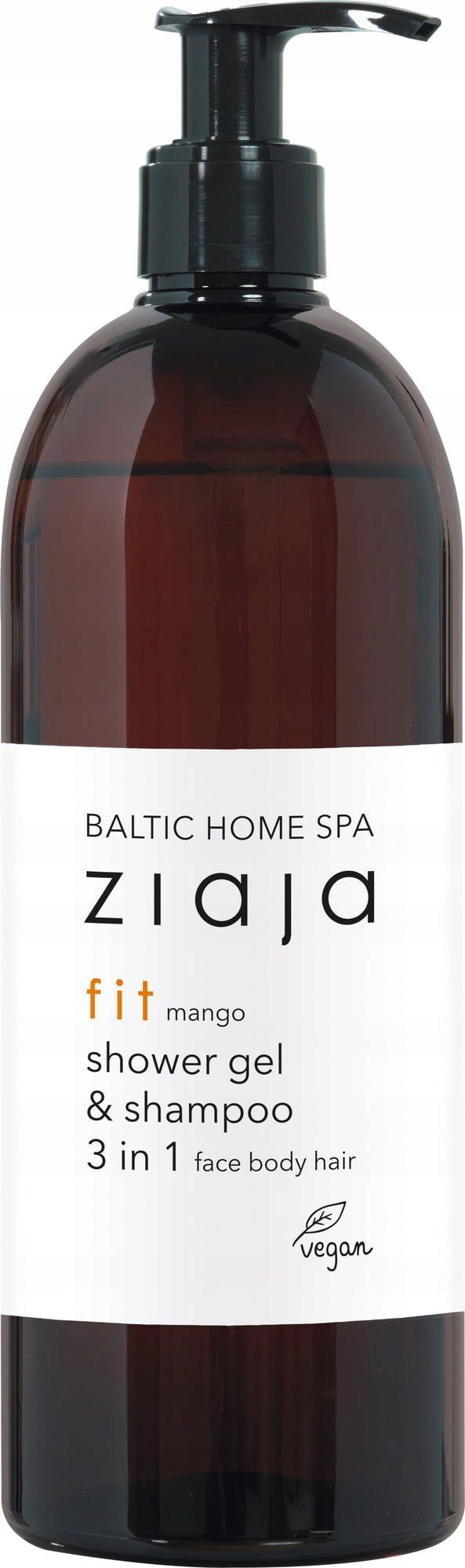 ZIAJA BALTIC HOME SPA FIT Ansigts-, krops- og hårvaskegel 500 ml