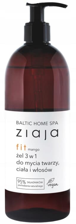 ZIAJA BALTIC HOME SPA FIT Ansigts-, krops- og hårvaskegel 500 ml