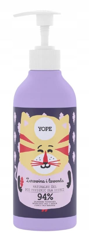 YOPE Tranebær- og Lavendelgel 400 ml