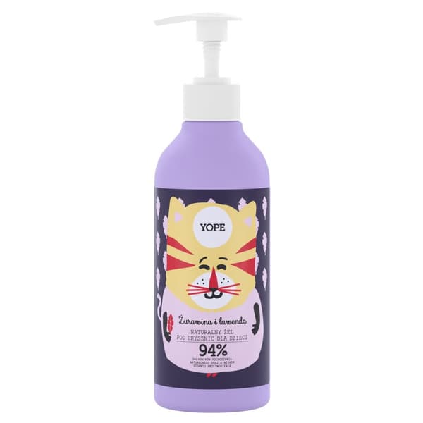 YOPE Tranebær- og Lavendelgel 400 ml