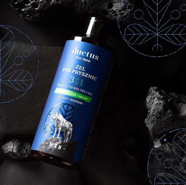 DUETUS FOR MEN Power Of Onemillion nærende showergel 300 ml