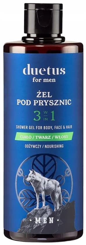 DUETUS FOR MEN Power Of Onemillion nærende showergel 300 ml