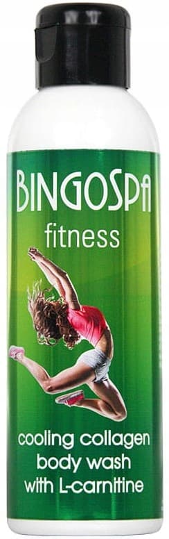 BINGOSPA FITNESS KØLENDE BRUSEGEL MED KOLLAGEN MED L-CARNITIN 150 ml