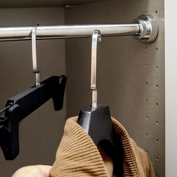 Duschstång Duschdraperistång Teleskopstång Utdragbar stång Klämstång gardinstång i rostfritt stål utan borrning och skruvning