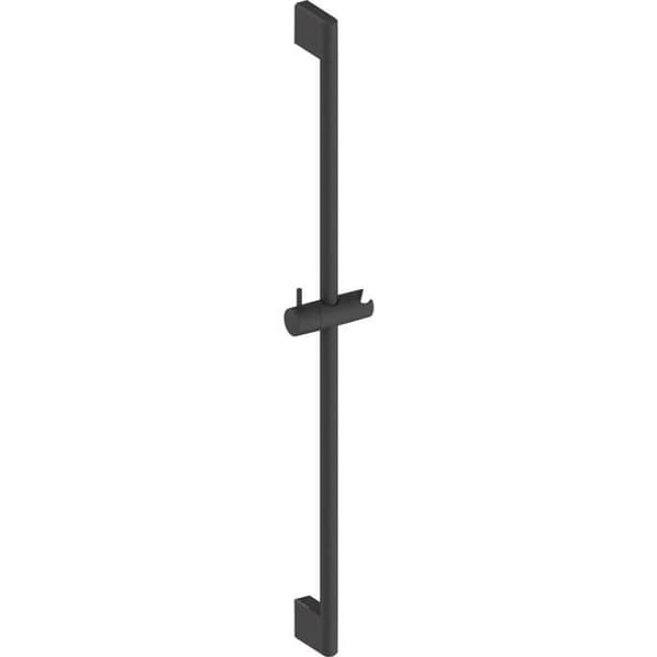 Duschstång - DURAVIT - Universal 70 cm - Mattsvart - Metall - Matt finish