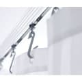 Miniatyrbild 3 av 4: Ridder 525000-350 Rundad duschstång Blank aluminium 90 x 90 x 90 cm