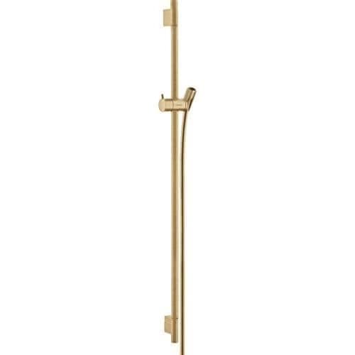 Hansgrohe Unica S Puro duschstång 90 cm - Borstad brons - Med flexibel och glidare