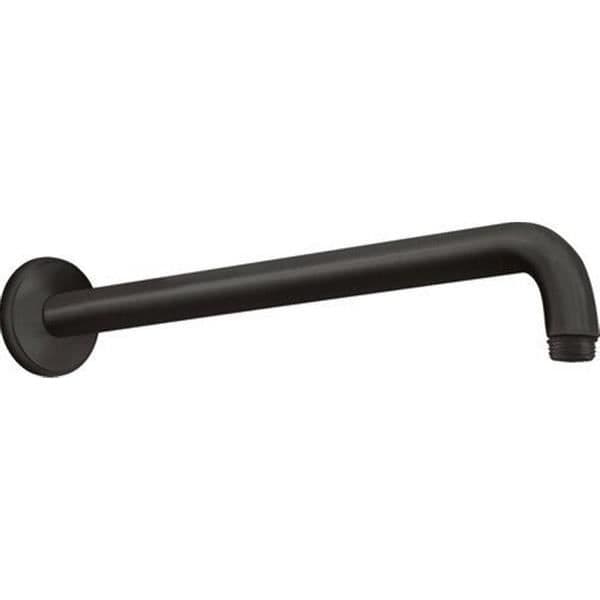 Hansgrohe duscharm med kulled g1/2 39cm 90 grader med rosett mattsvart
