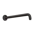 Miniatyrbild 2 av 3: Hansgrohe duscharm med kulled g1/2 39cm 90 grader med rosett mattsvart