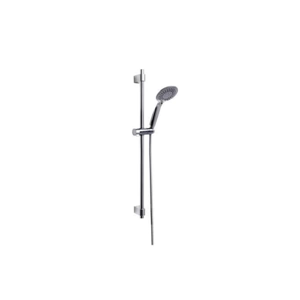 GENERIC - Young Line Duschstångsset i rostfritt stål 66cm, Krom 25450100 Wenko