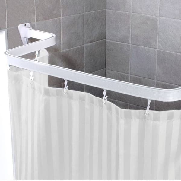 Habo Dusjforhengskinne flex 3x1m, bøybar