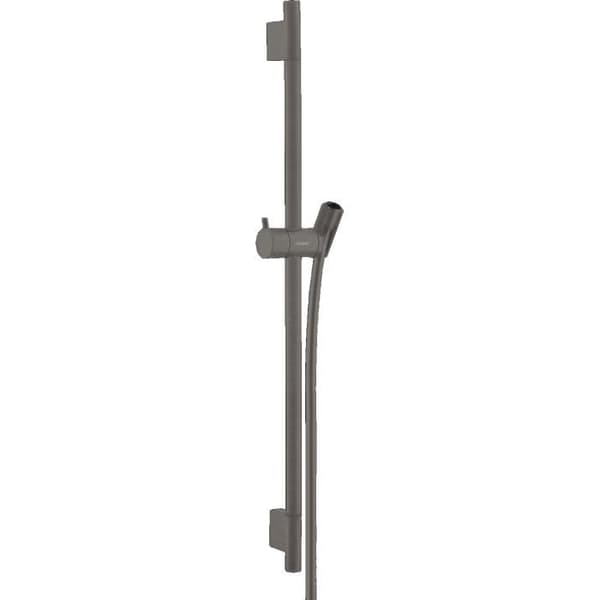 Hansgrohe - Unica Duschstång S Puro 65 cm med duschslang svart borstad krom (28632340)