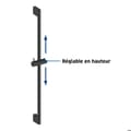 Miniatyrbild 5 av 5: DURAVIT Universal duschstång 90 cm mattsvart
