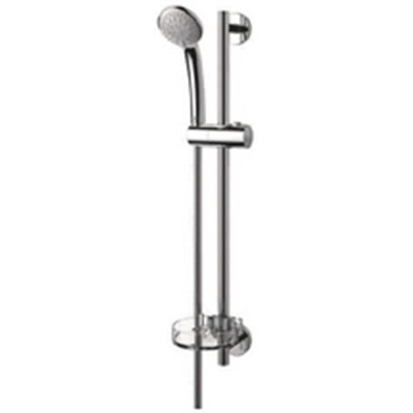 Idealisk standard duschstångsset IDEALRAIN S3 60 1,75 transparent tvålkopp ref: B9503AA