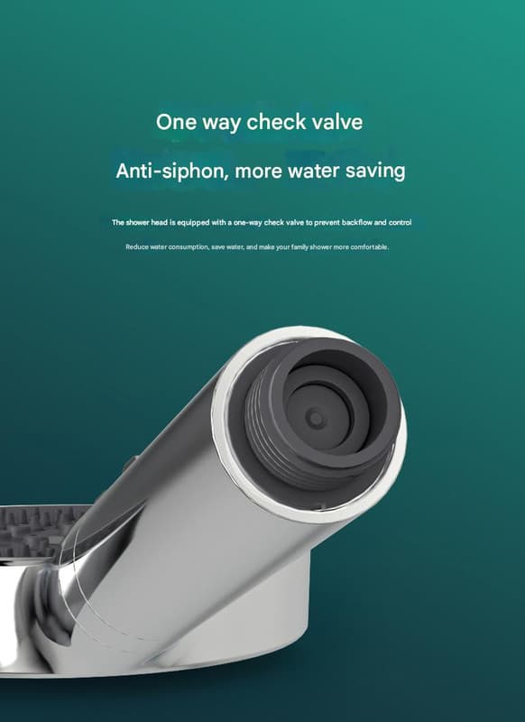 Philips handhållna boosterdusch med dubbla kontroller, tre hastighetsjusteringar, njut av ett bekvämt bad
