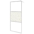 Miniatyrbilde 2 av 6: vidaXL Dusjvegg ESG-glass med steindesign 100x195 cm