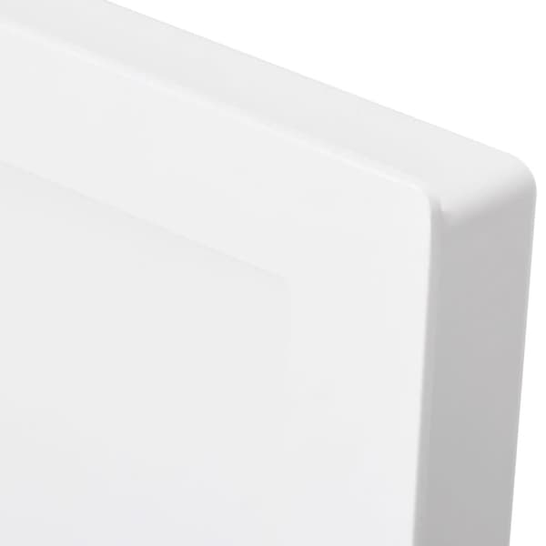 vidaXL Veggnisjer til dusj med 2 rom høyglans hvit 41x69x9 cm