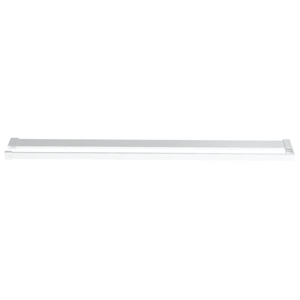 vidaXL Dusjvegg med hylle krom 115x195 cm ESG-glass og aluminium