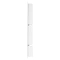 Miniatyrbillede 4 af 8: vidaXL bruseniche med 3 rum 41x99x9 cm mat hvid -  Brusenicher & -kabiner