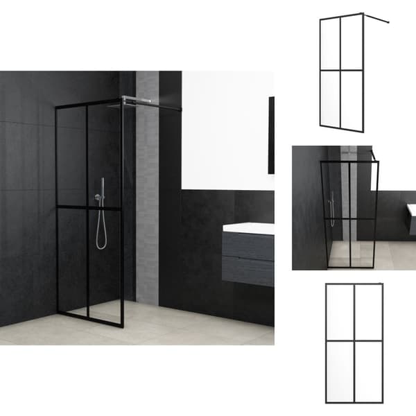 Brusenicher & -kabiner - Living bruseafskærmning 80x195 cm hærdet glas klart