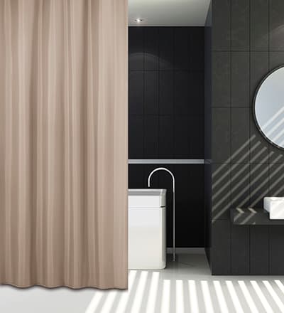 Duschdraperi Demerx Pisla beige