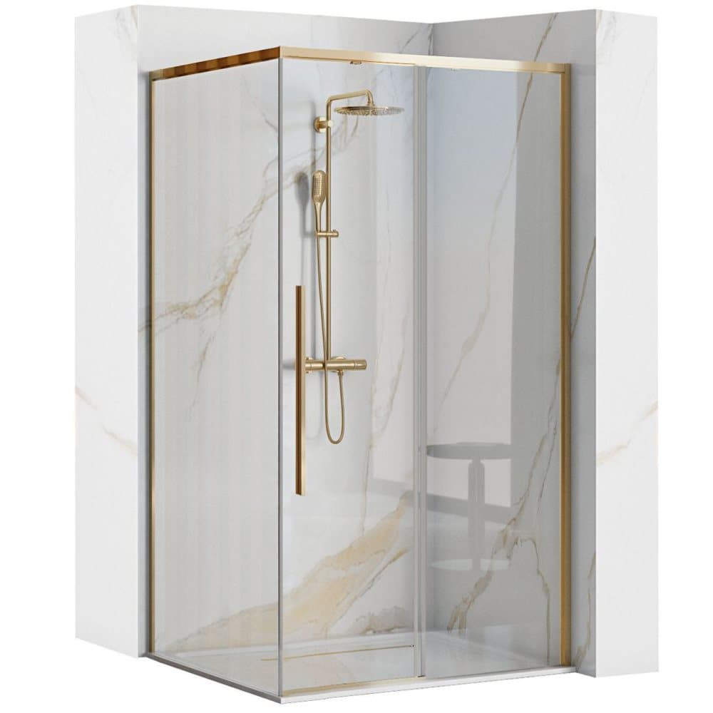 DUSCHKABIN SOLGULD 90X90