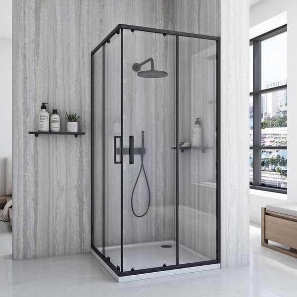 BRUSEKABINE CITY BLACK 80X80