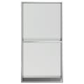 Miniatyrbild 5 av 9: vidaXL Duschnisch borstad silver 32x62x9 cm rostfritt stål