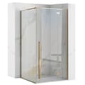 Pikkukuva 1 / 8: SUIHKUKAAPPI REA FARGO 80X100 GOLD + SUIHKUTARJOTIN SAVOY WHITE