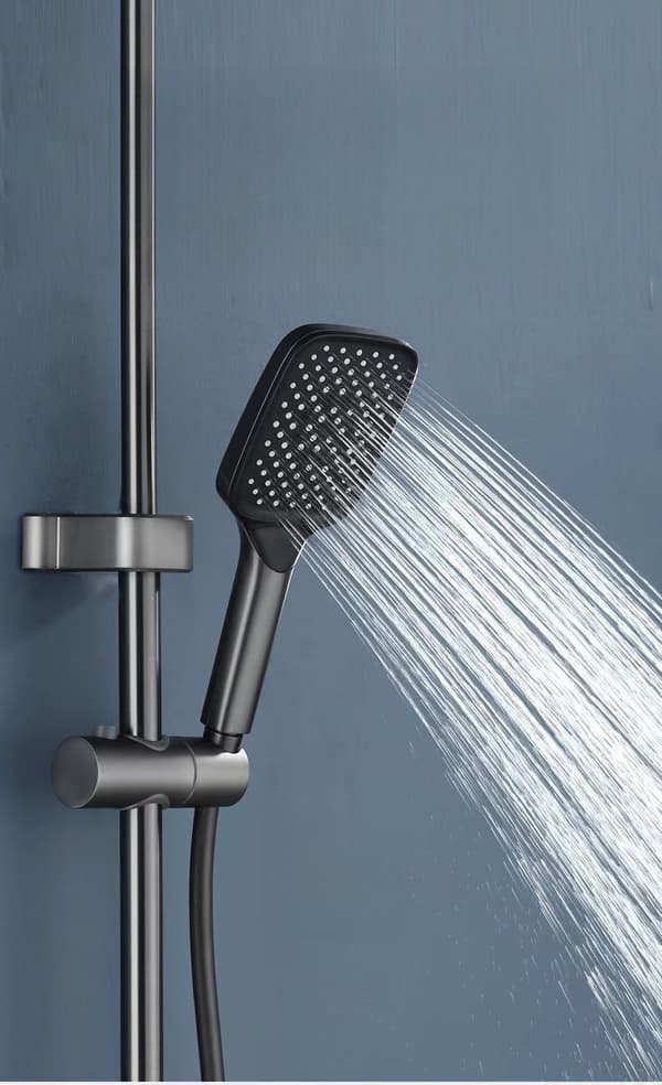Multifunktionelt brusesystem med fire indstillinger – Tavalax AquaFusion