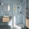 Pikkukuva 2 / 6: Suihkupylväs yksiotehanalla - Vettä säästävä - GROHE Vitalio Comfort 250 - Kromi - 26985001