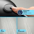 Miniatyrbillede 5 af 6: Brusesøjle med termostatarmatur - Vandbesparende - GROHE Vitalio Start System 250 - Matsort - 266772431